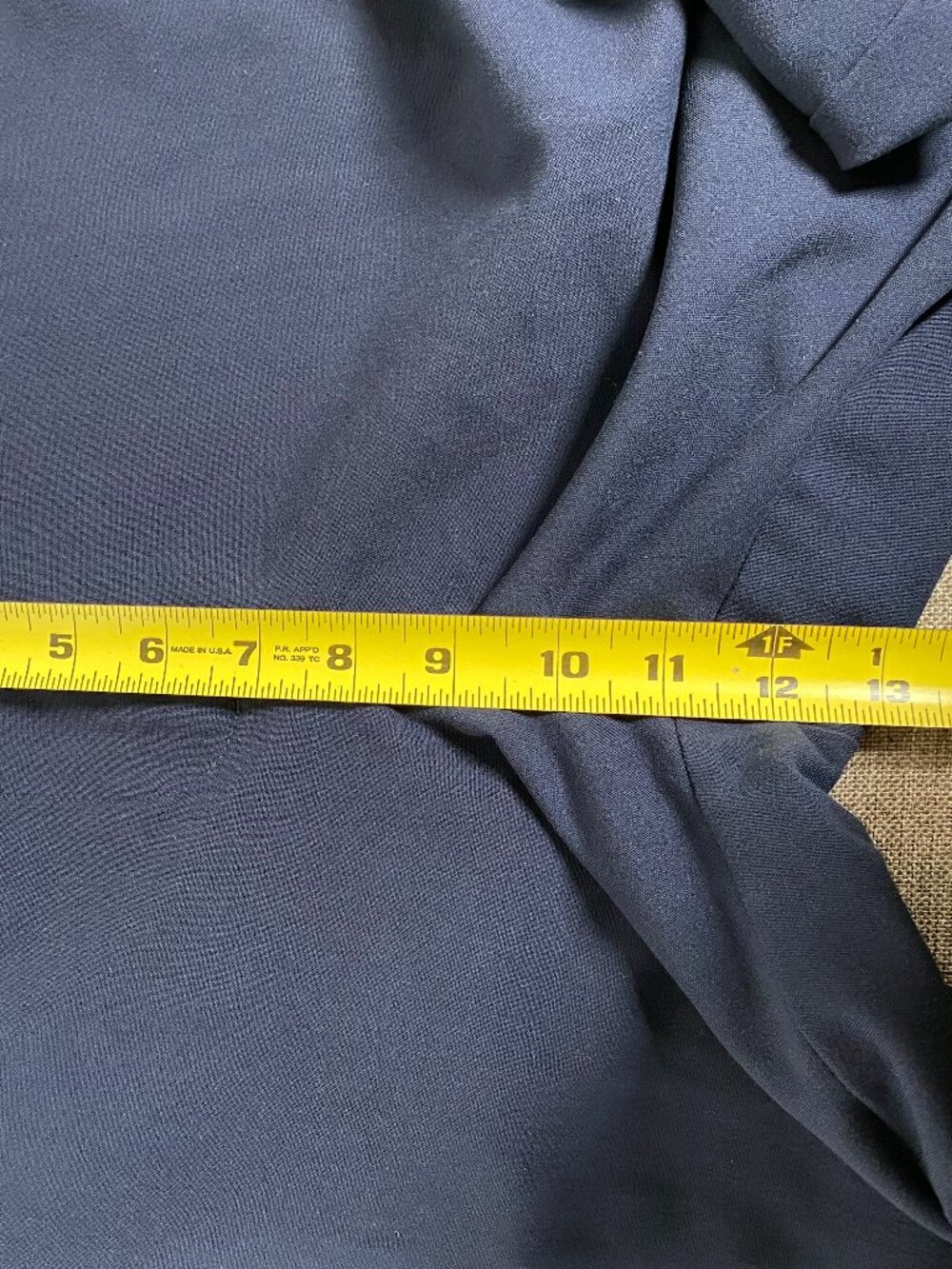 J. Crew Ruby Crop Dress Pants Women's 12 High Rise Blue Office Career - Picture 10 of 14